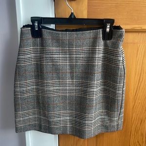 Plaid skirt